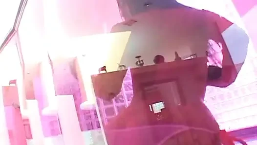 Skinny babe gets both holes drilled to a cumshot by a huge cock