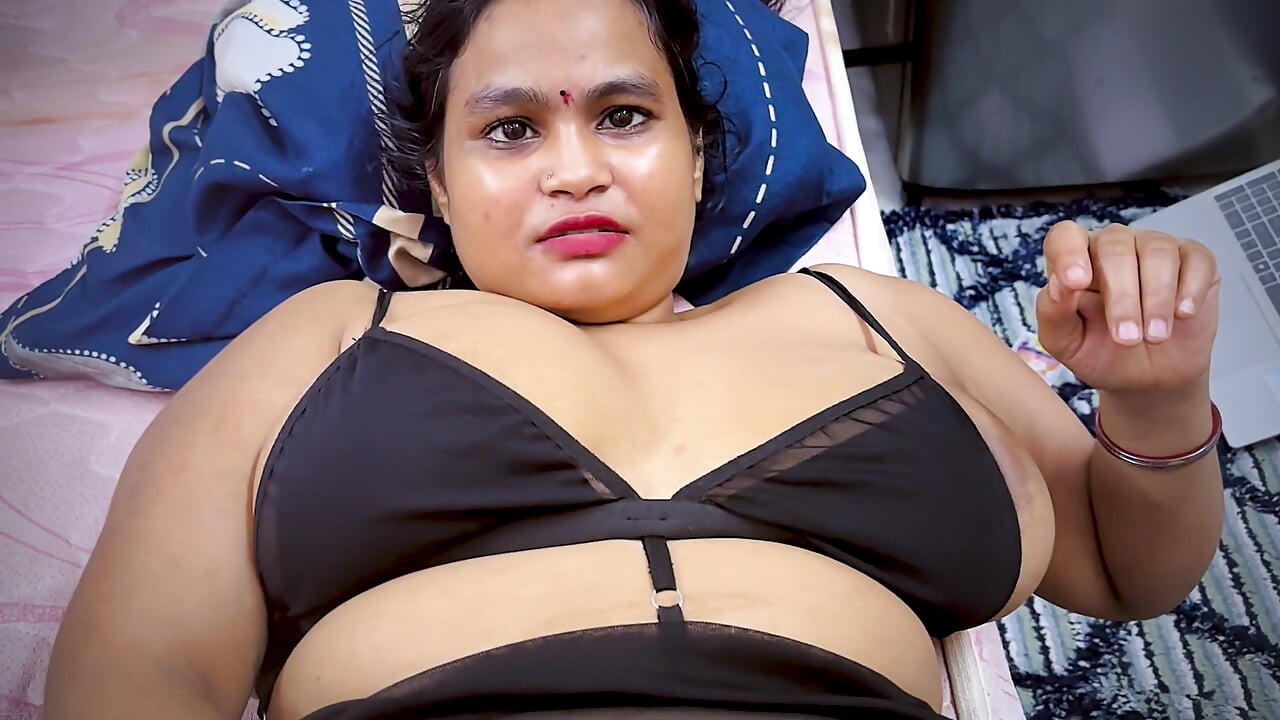 Husband Returns From Duty, Wife in Black Dress Waiting on Bed, Nonstop Sex Hindi