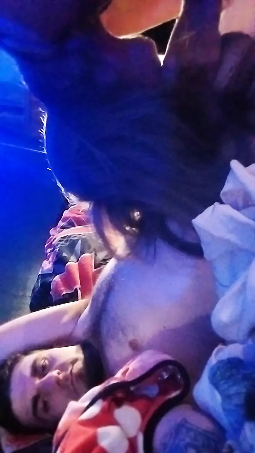 Mommy rides good boy