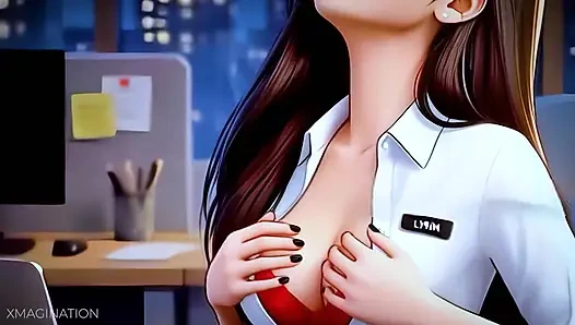 I squirt at the office today and I make my coworkers jerking off!