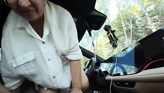 Helen took Johnny to the woods for sex
