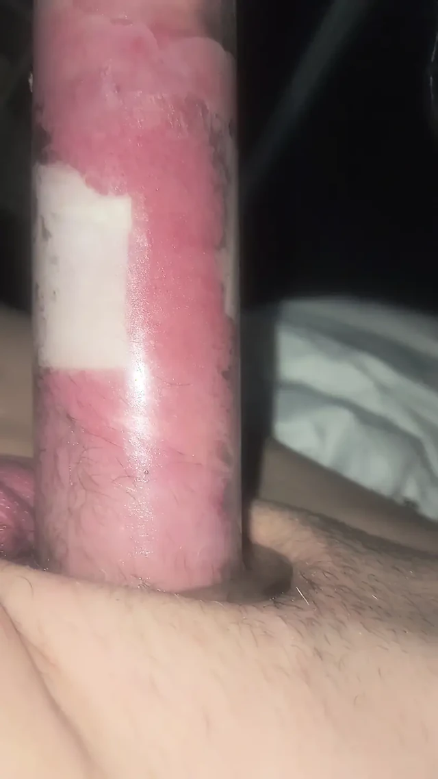 Erik pumping his cock