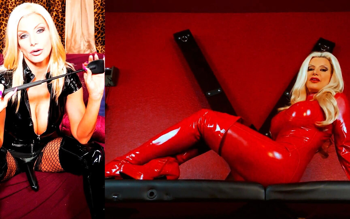 Gorgeous Busty Blonde Brittany Andrews Dildo Fucks Her Twat and Ass