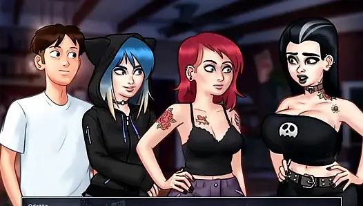 Yaz mevsimi efsanesi - Johannes Eve'in amıyla oynadı ve kadın ona elle muamele çekti