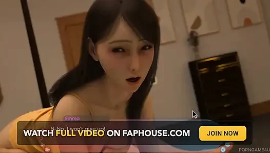 Интимная сессия Emma: от соло-игры к страстному спаривание - по справедливости или пощаде - часть 17 - Мальчик-башенный - от порно игры 4u