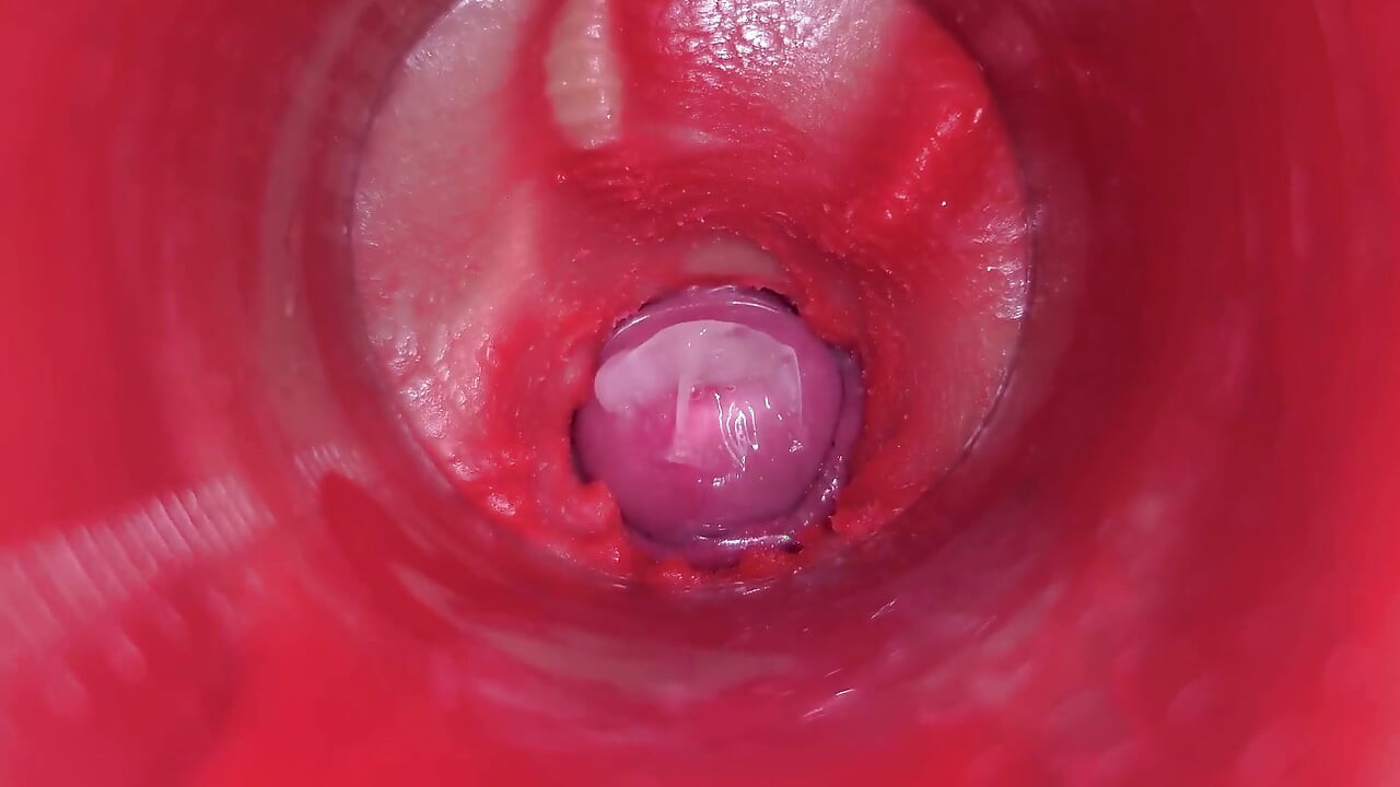 阴户内摄像头 - 阴户内射得很厉害! Best Internal Asmr
