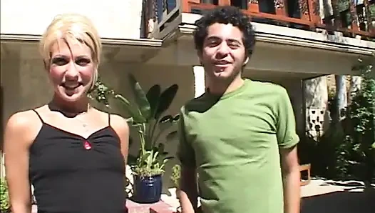 Excellent Expirienced Blonde Whore Gets Fucked Upside Down and in the Ass