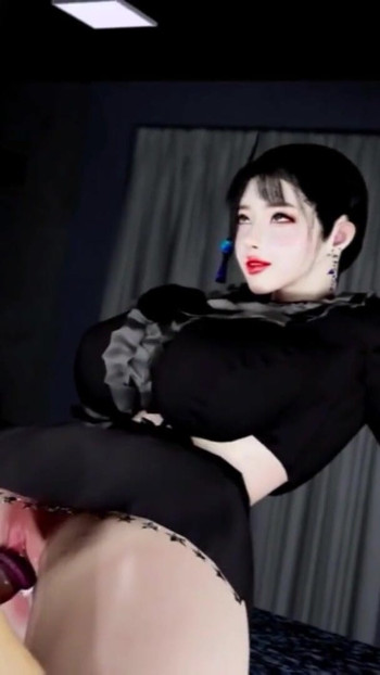 Captivating moment from "Beauty bigboob receptionist and the thief (Part 01) - Hentai 3D v406"
