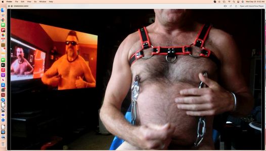 Gay Daddy Nipple Pig fantasy flex