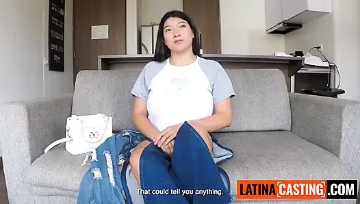 Büyük doğal memeli bu kiliseye gidiyor amatör Asyalı latin asla aldatmayacağını söyledi... sonunda bana bindi