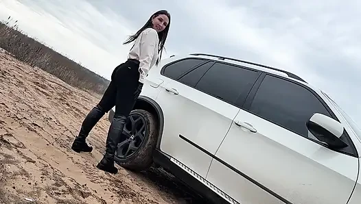 4 sigara derin duman ve tükürük baştan çıkarma bakış açısı