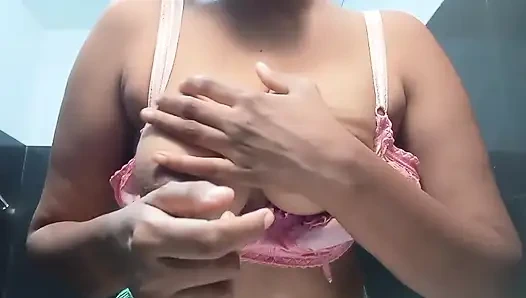 Bhabhi Masturbation Masturbation Handjob bathroom with lust love