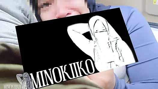 Asian Hijab Fitness Girl Doing Blowjob to Drink Cum For Boost Her Stamina In The Car - Minokiiko