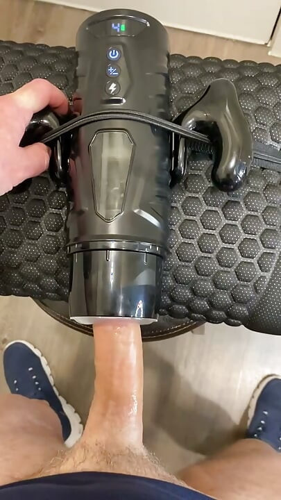 Big Stroker Toy Makes Me Cum Four Times! POV Demo