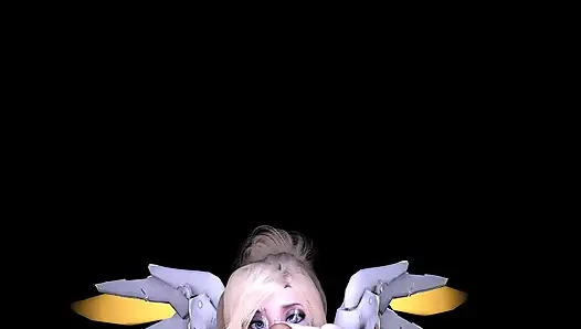 Overwatch mercy kostüm lapdance