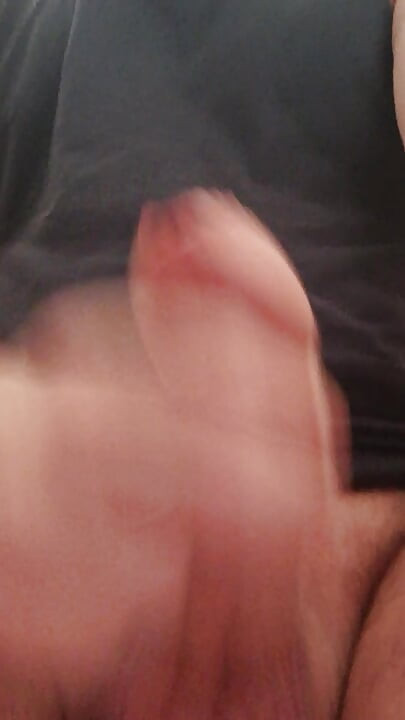 I play on my cock