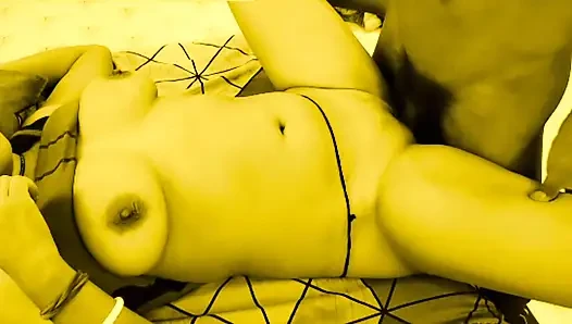 Hard fucking my sweet bhabi with beautiful Sharee at your home.