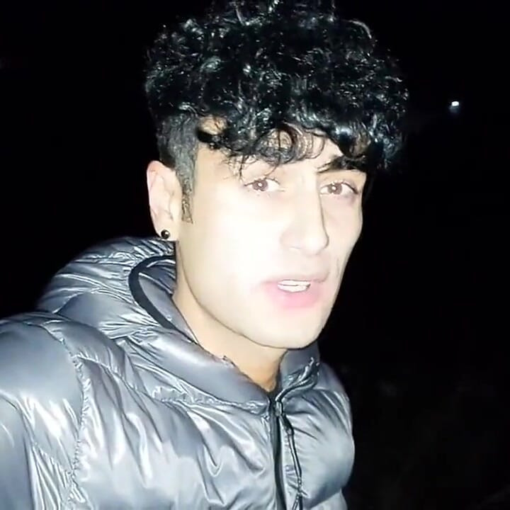 "oh My Poor Ass" Twink Pushes Cum Out of Swollen Ass Outdoor After Car Fuck