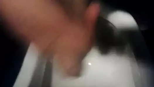 ofisin banyosunda wanking