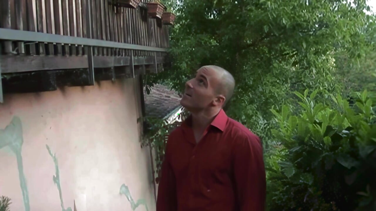 I Fuck My Busty Neighbor, First in the Garden and Then Inside the House