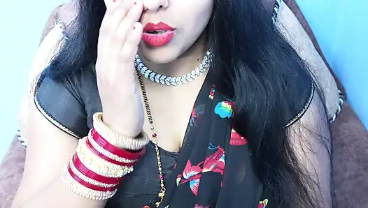 Stepson makes dirty remarks to his stepmom.