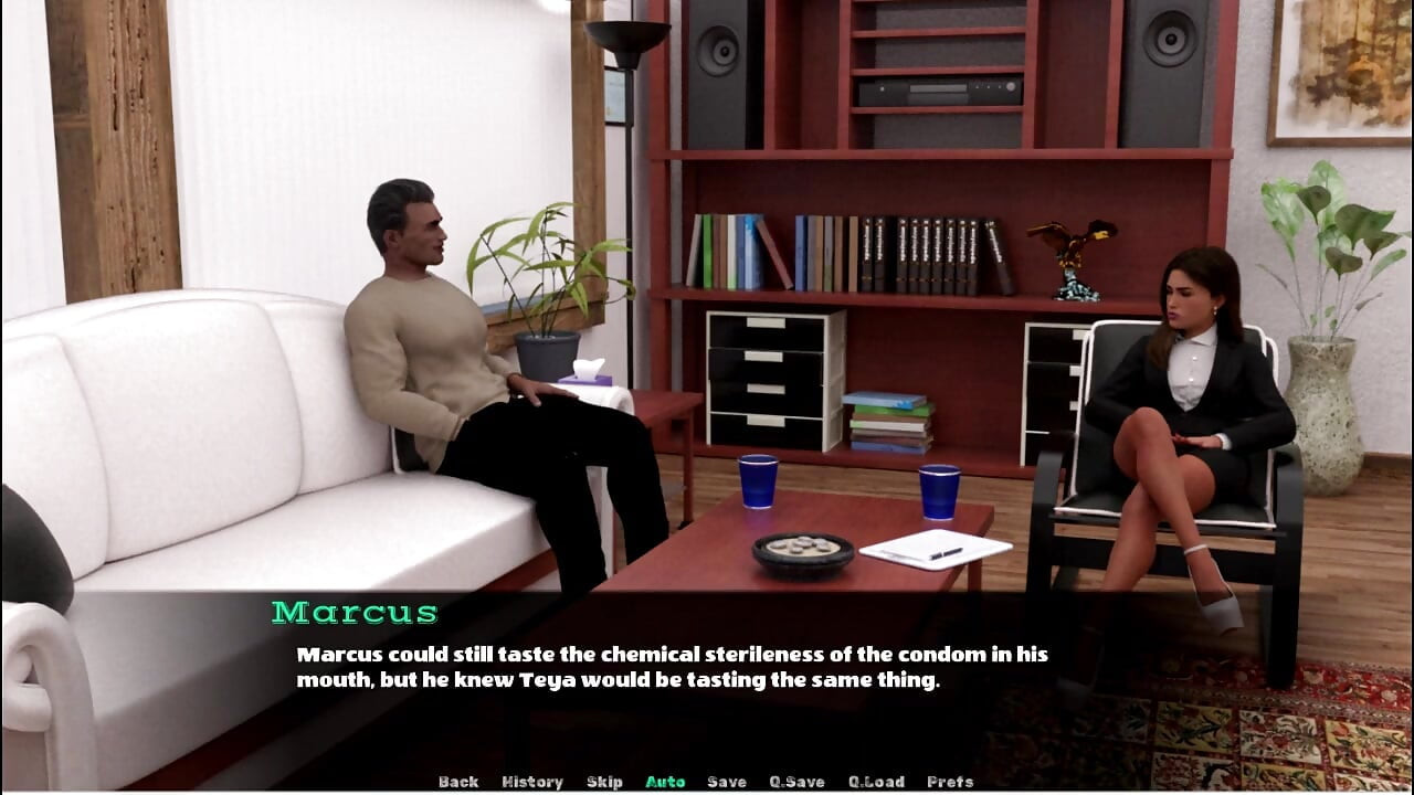 تيا المعالج الجنسي الفصل 1 - لقاء تيا والاعتراف لها برغباتك الجنسية