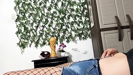 She bets on Colombia to become world champions and pays a high price. Seduction in church 2