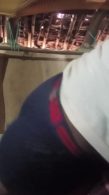 Thrilling moment from "Indian desi bhabhi and hot boy sexy video."