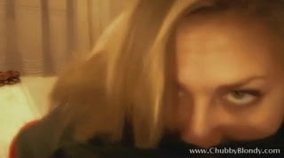 Blonde Sucks A Huge Dick