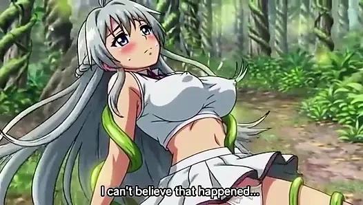 3D Hentai  Innocent Anime Girl Seduced & Fucked Hard by Lustful Plant Monster  Full Orgasm