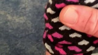 Сперма на носке