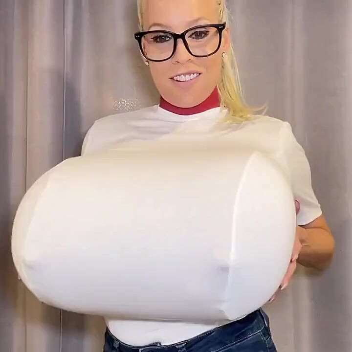 Measuring My Huge Tits!