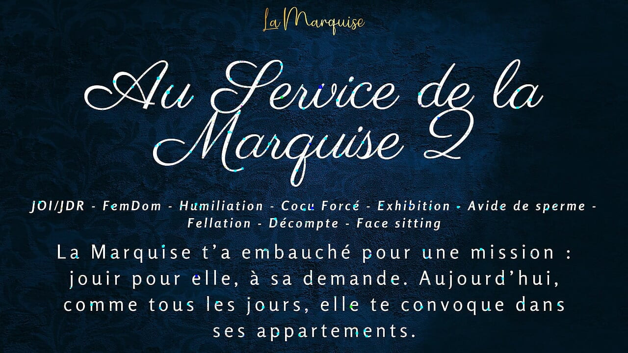 [フランス語オーディオポルノ]あなたの愛人のためにあなたのボールを空にする
