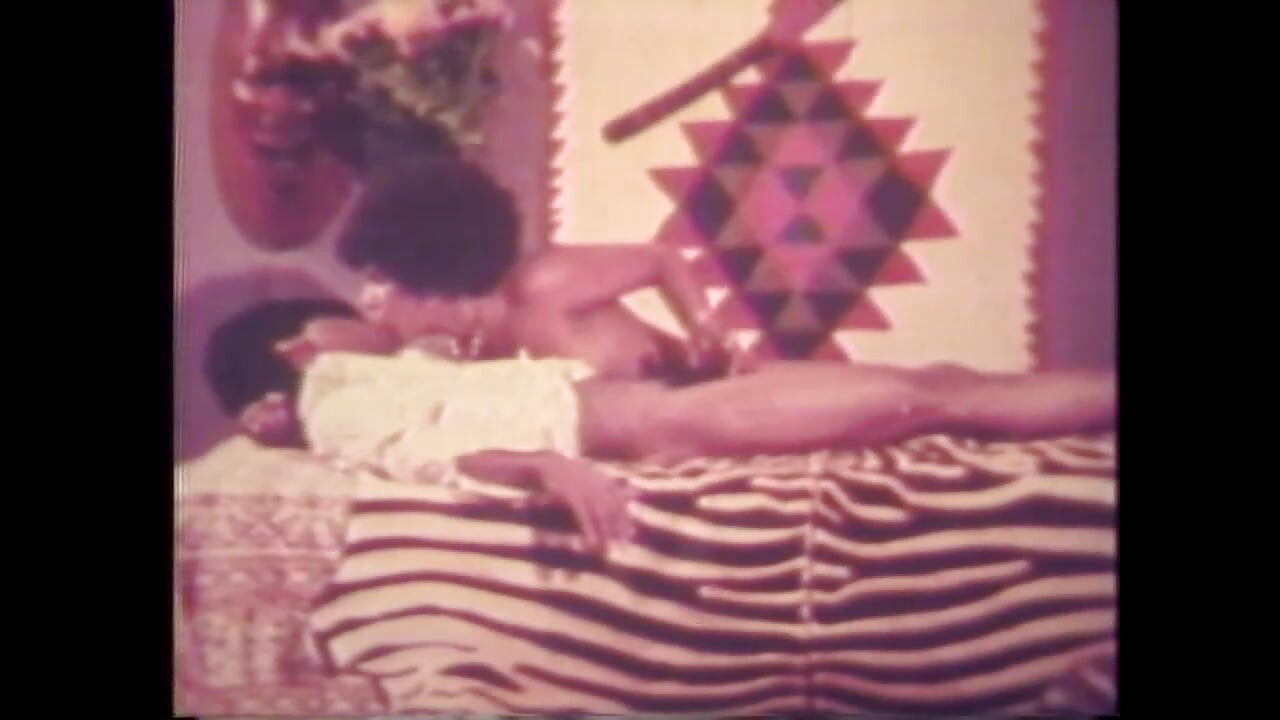 American Interracial Vintage Fuck for a Black Pussy and a White Cock