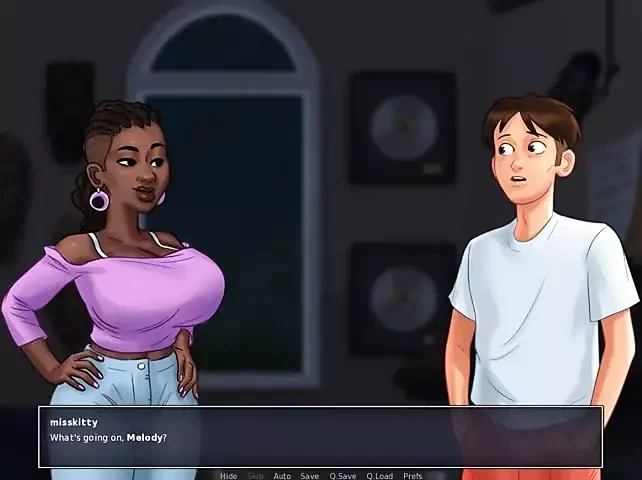 Summertime saga parte 117 - clase de música por misskitty2k