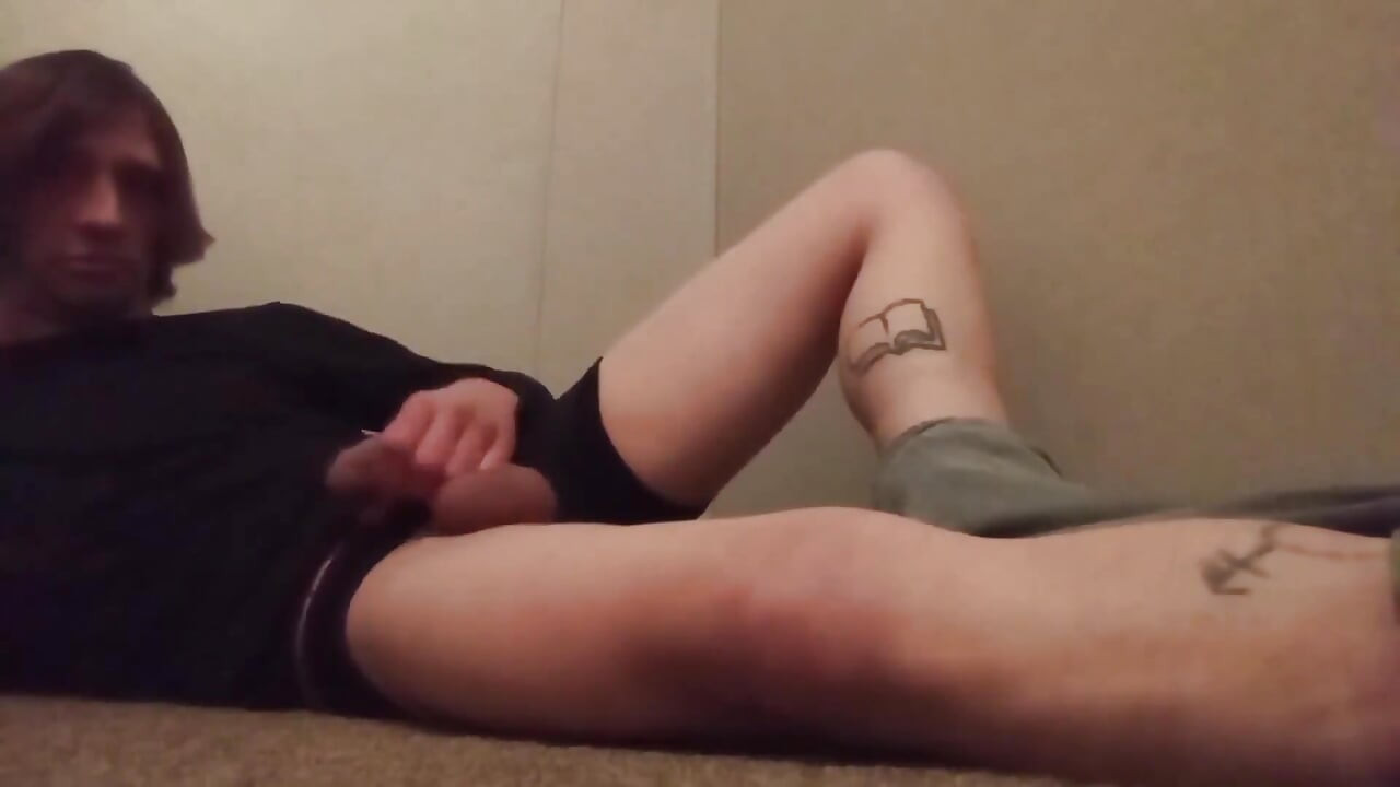 Teasing My Girldick; Wearing Boxer-briefs and Leggings