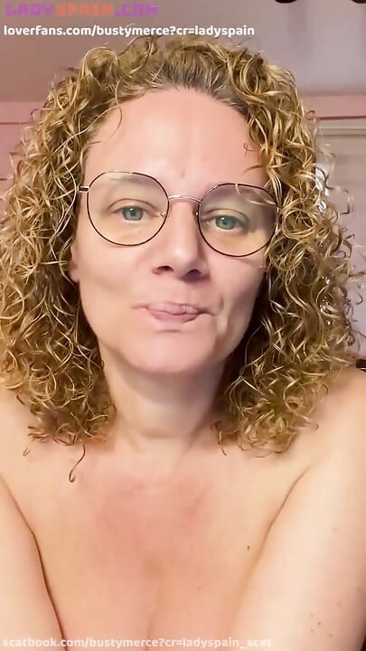 Close-up of Merce Masturbating in a Chair, Horny as Fuck