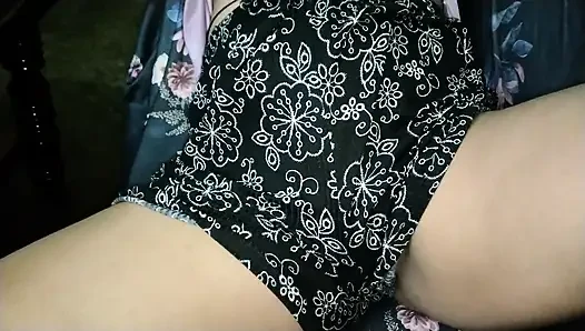 cute girl masterbating with toy