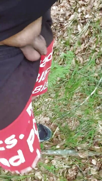 I'm Walking Through the Woods Naked. Looking for a Place to Jerk off!