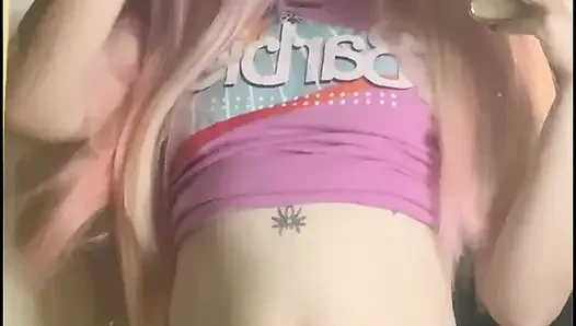 only fans goth slut SPOOKYBARBIEGRL loves to show off her tattooed body