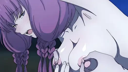 Aura the Guillotine Devours Frieren's Pussy in Int