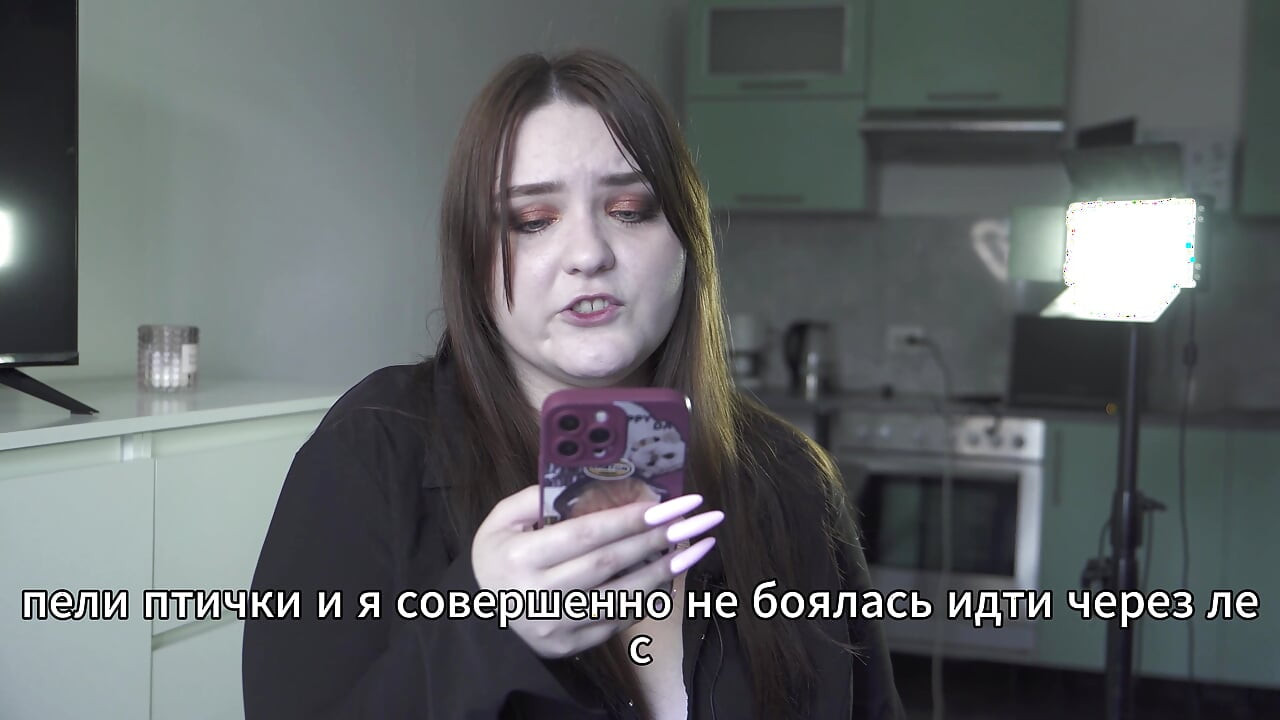 Porn story - unexpected threesome in a hunting lodge in the forest(Russian, cuckold, anal)