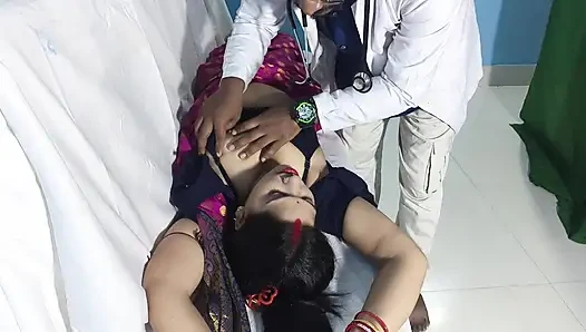 Tante hot bengali dientot sama dokter, pas lagi pergi ke klinik