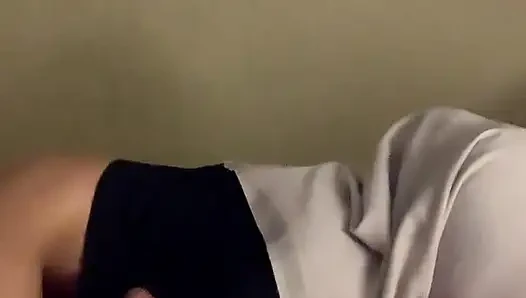Fucking my stepsister's cock when it's quiet