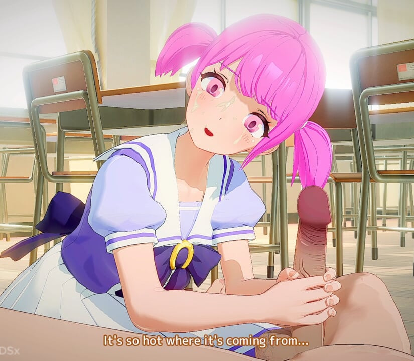 HoneyCome - Cute Kawai Kawasumi with cum on her face - Full sex in the classroom - Uncensored