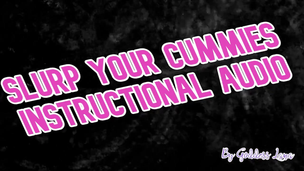 Slurp your cummies audio instruksiional oleh dewi lana