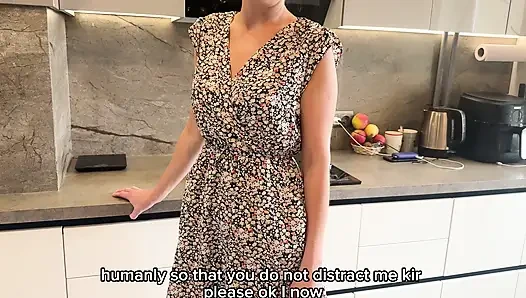 Real Cheating – Fucked Wife's Sister While Wife Was in the Kitchen – Amateur with Talking