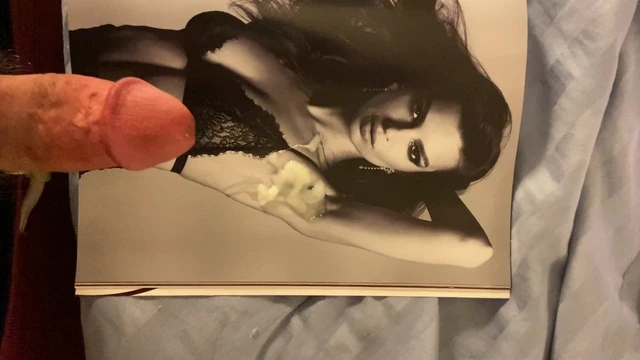 Cumming for Emily Ratajkowski and licking it up 3