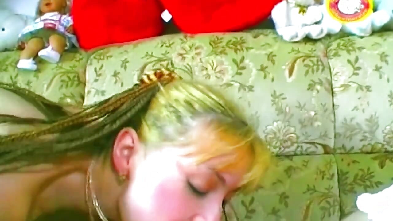 Blonde Amateur Fucked Hard on Couch and in Shower