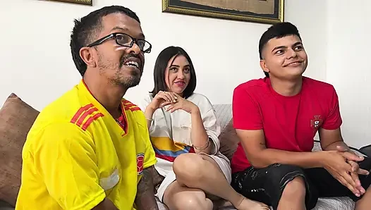 My Best Friend Crying While I His Wife For Losing The Colombia Vs Portugal Match Bet.